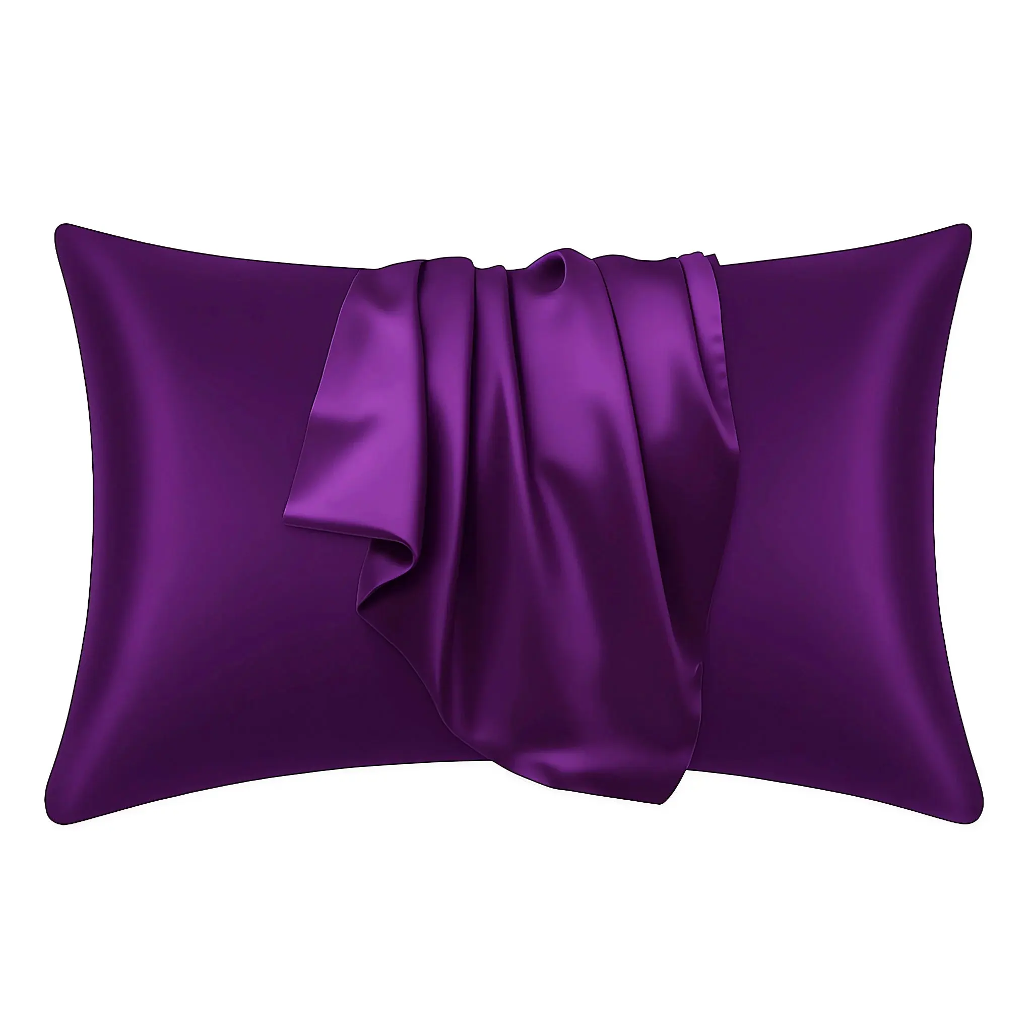 Silky Satin Pillowcase Purple