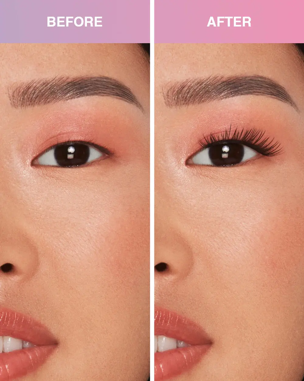 Press On Pre-glued Underlash Extensions Naked Natural Mini Set - Image 4