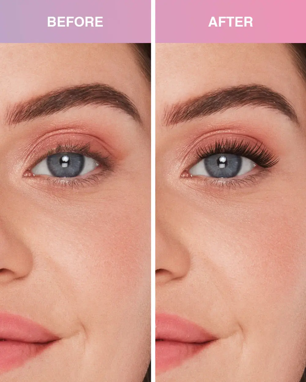 Press On Pre-glued Underlash Extensions Naked Natural Mini Set - Image 5
