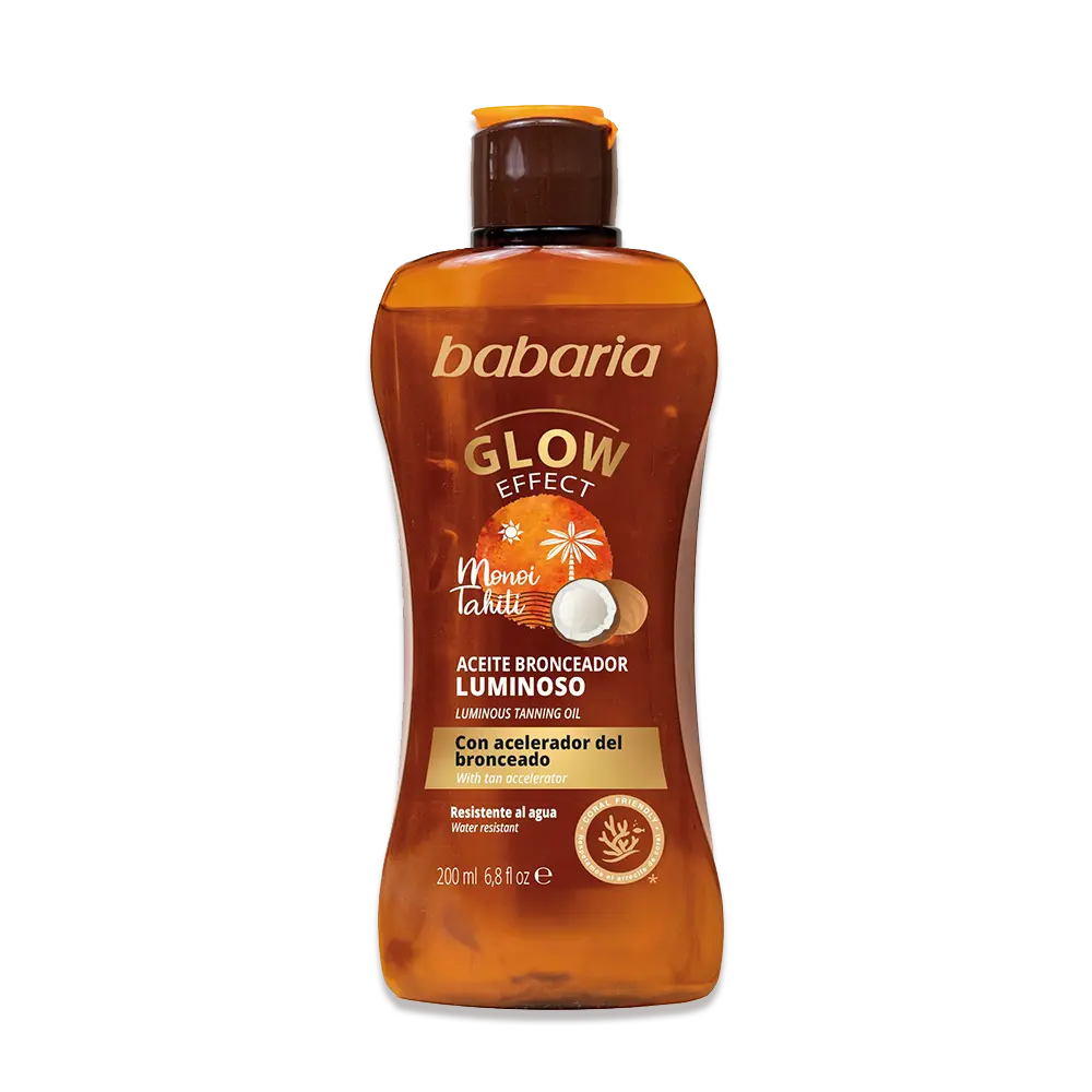 Glow Effect Tanning Oil Gel