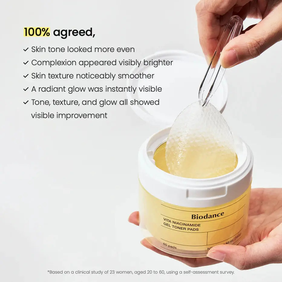 Vita Niacinamide Gel Toner Pads - Image 2