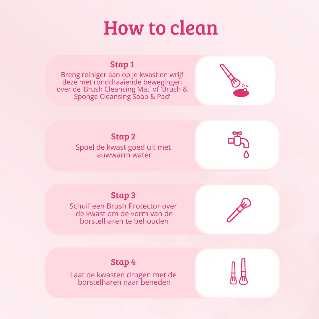 Pink & Rose Gold Lash & Brow Brush - Image 6