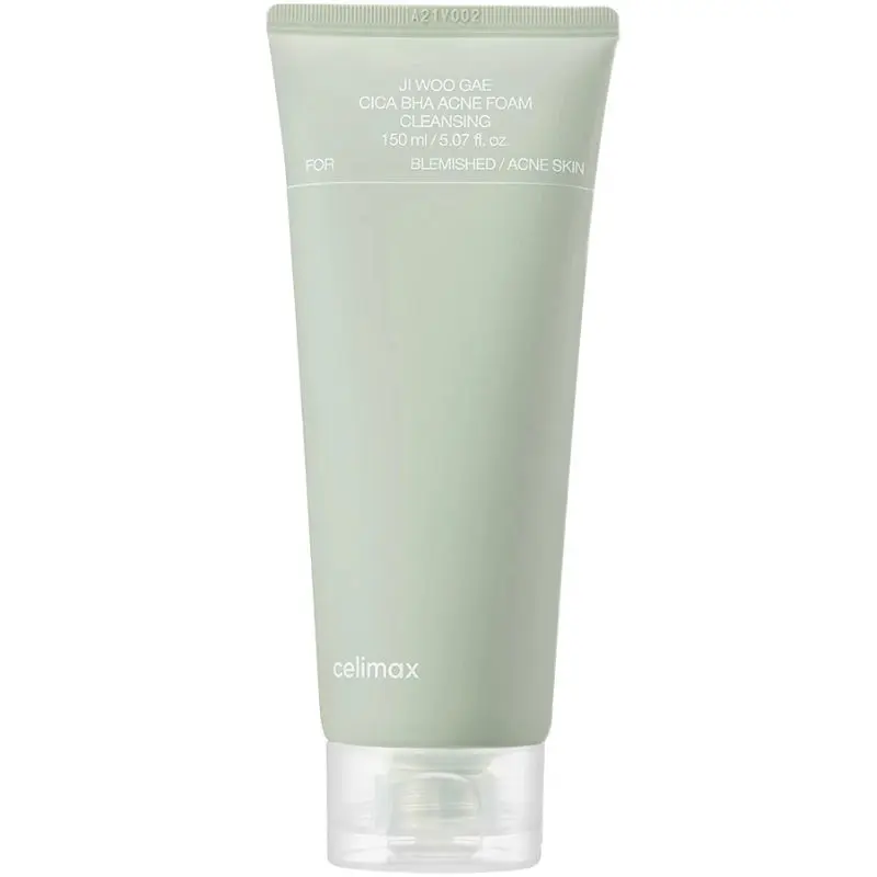 Ji Woo Gae Cica BHA Acne Foam Cleansing