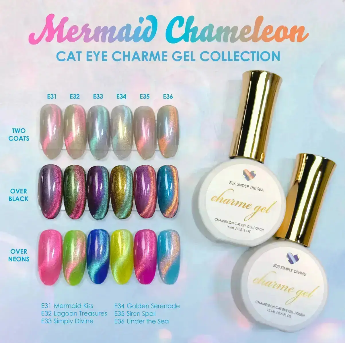 Gel Cat Eye E33 Simply Divine - Image 3