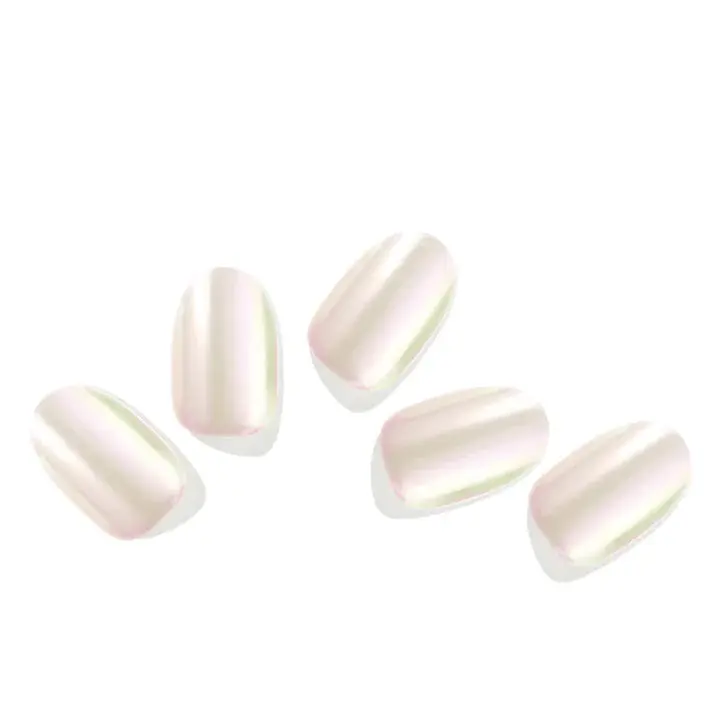 Nail Strips Mirror Pink Beige