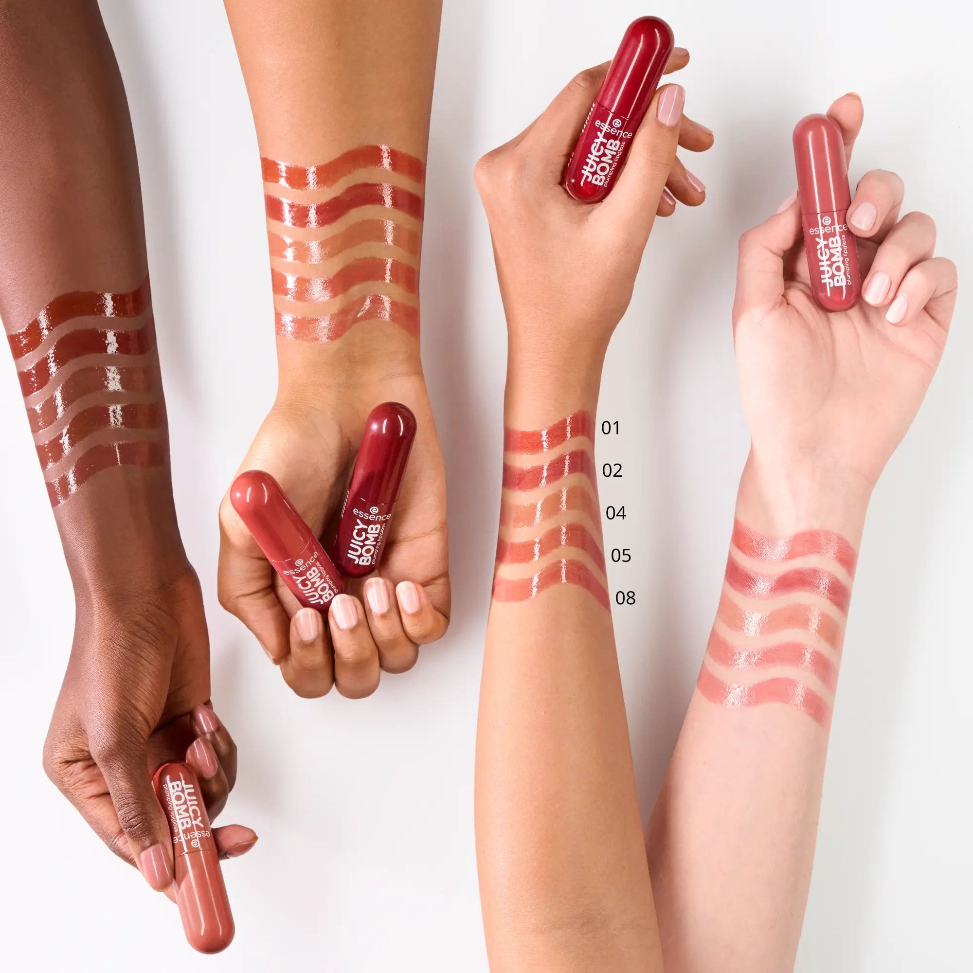 Juicy Bomb Plumping Lipgloss 01 Sweet Strawberry - Image 8
