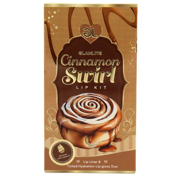 Glamlite Cinnamon Roll Lip Kit