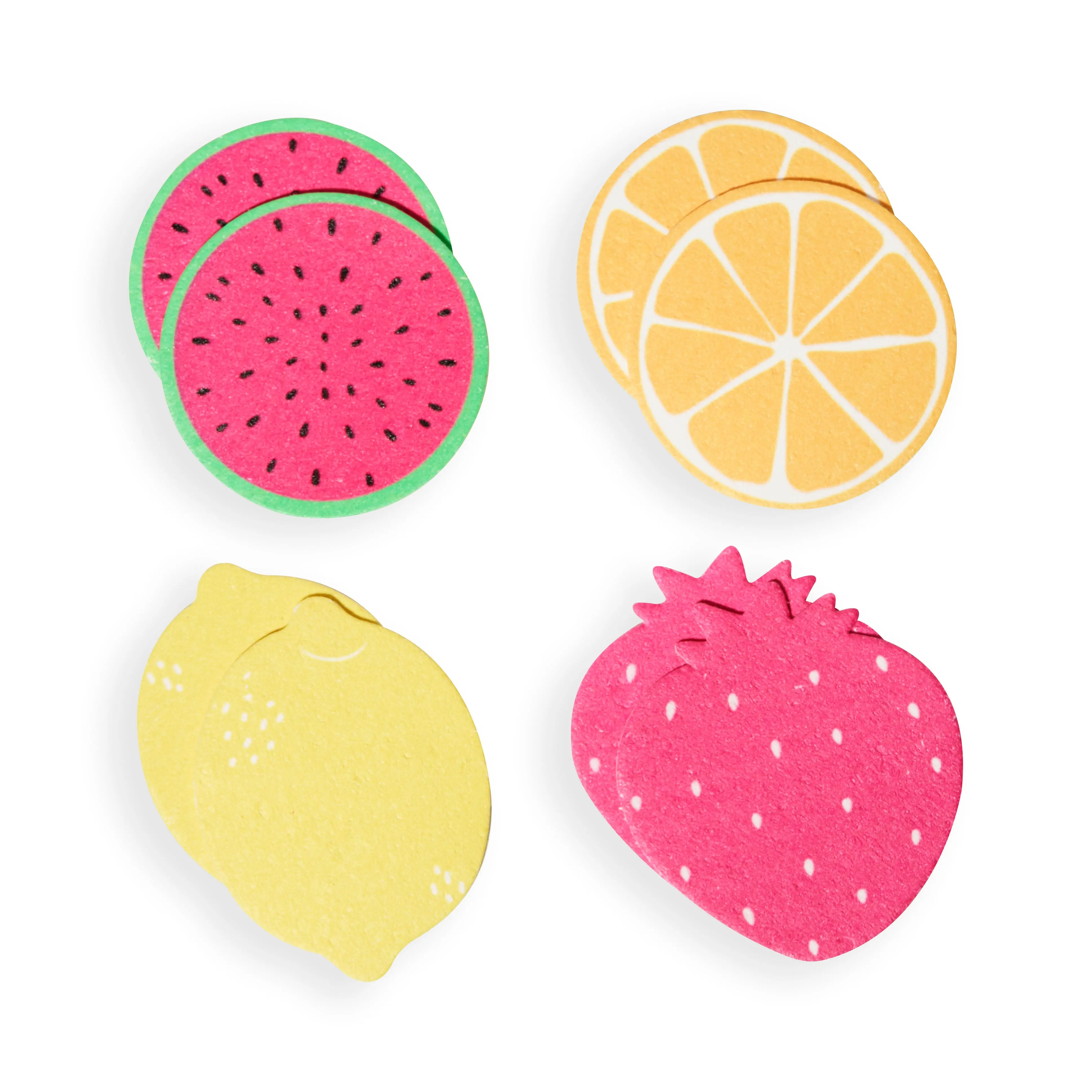 Fruity Face Cellulose Sponges