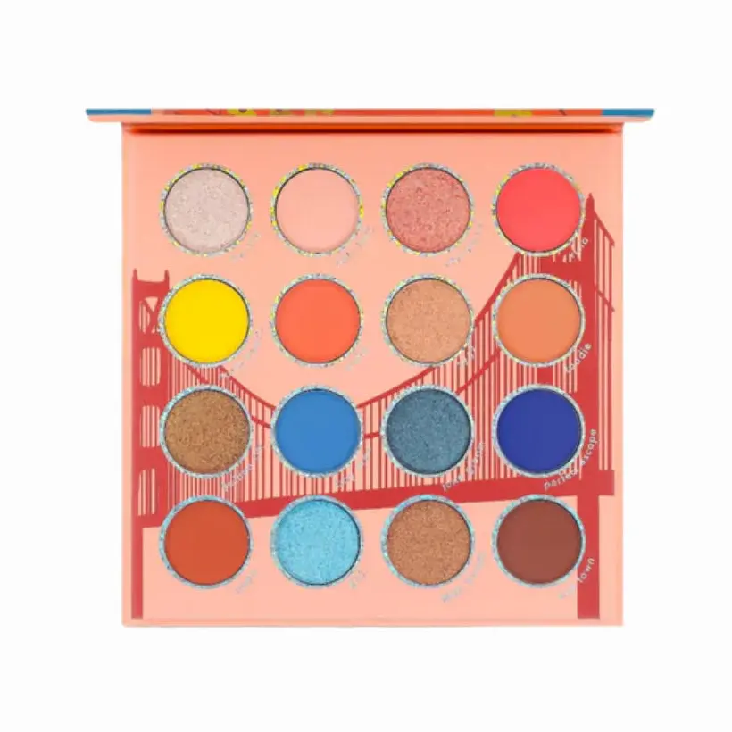 San Francisco 16 Shade Palette