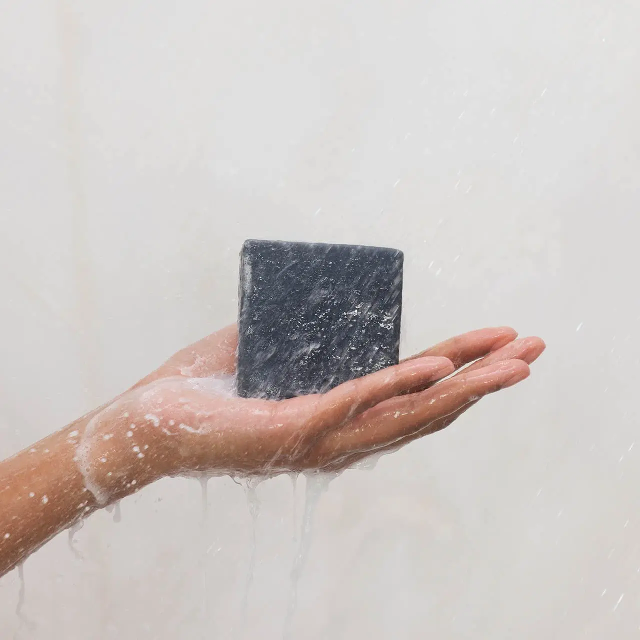 Charcoal Detoxifying Body Wash Bar - Image 2