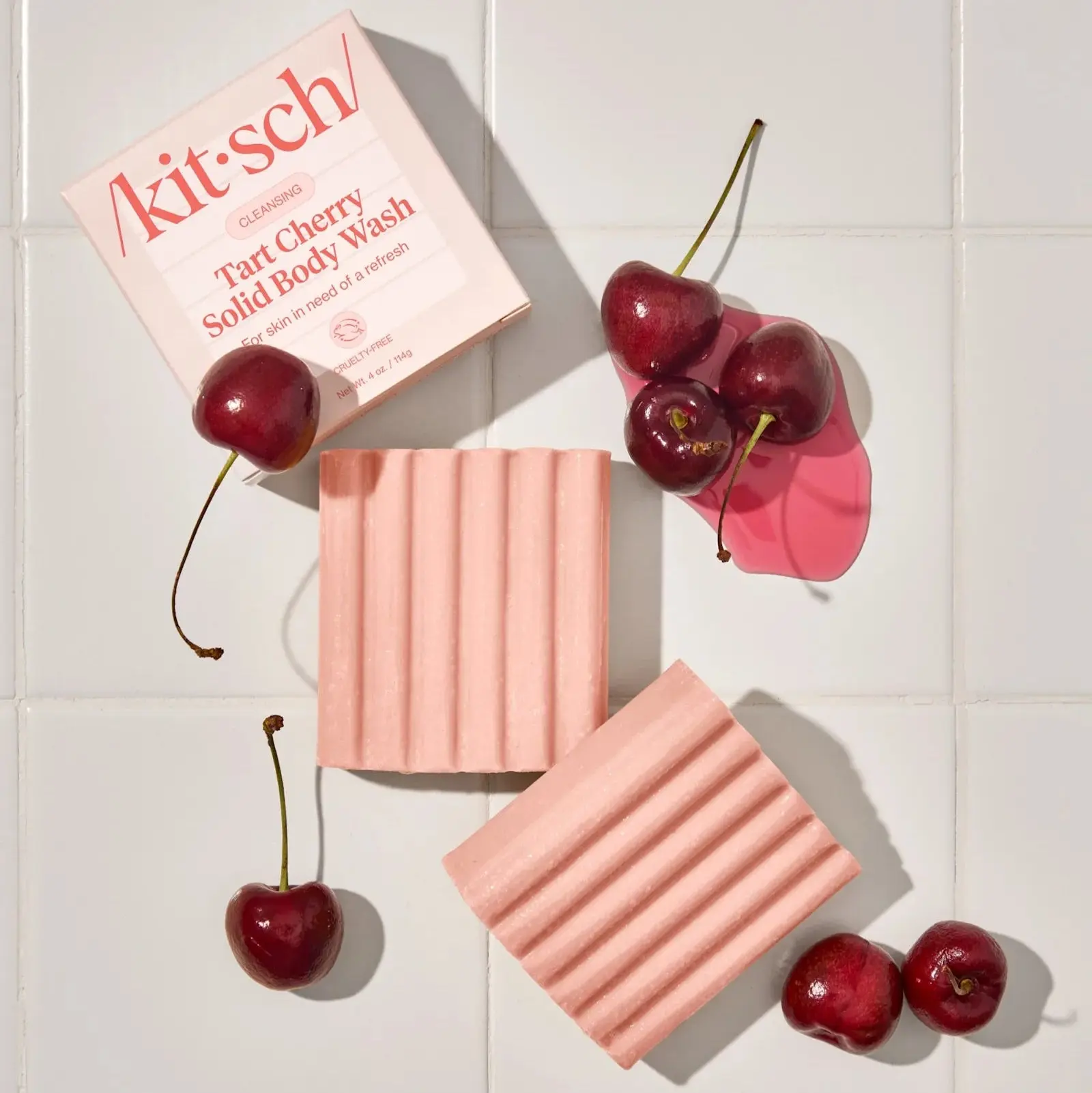 Cleansing Tart Cherry Solid Body Wash - Image 5
