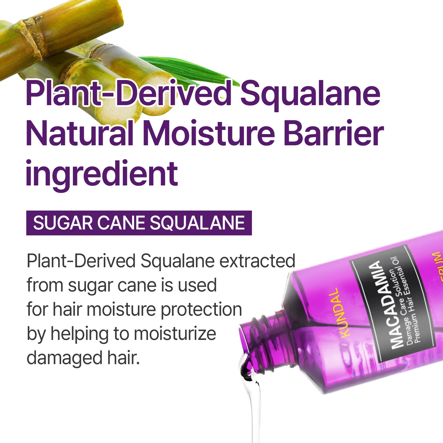 Macadamia Hair Serum Amber Vanilla - Image 5