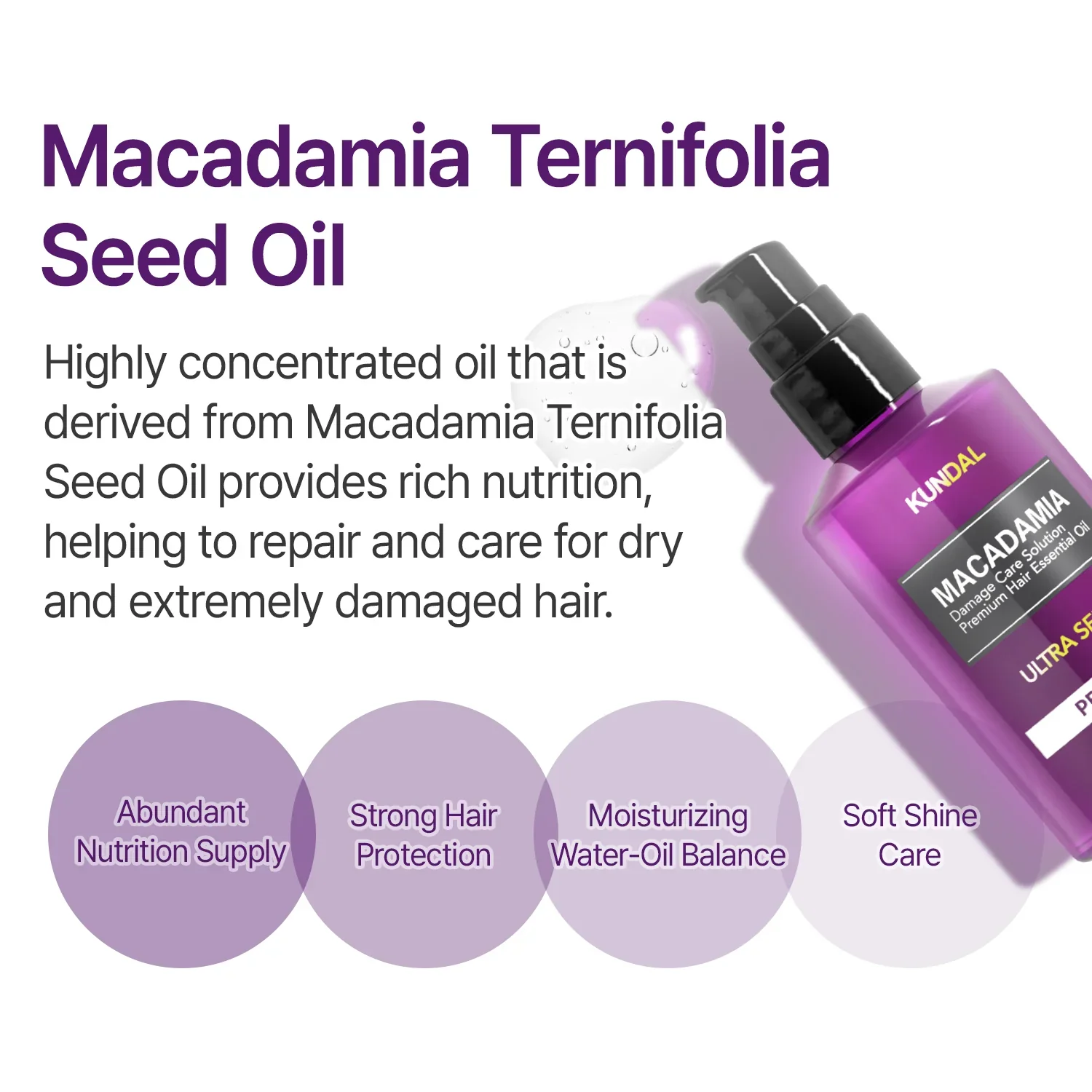 Macadamia Hair Serum Amber Vanilla - Image 6