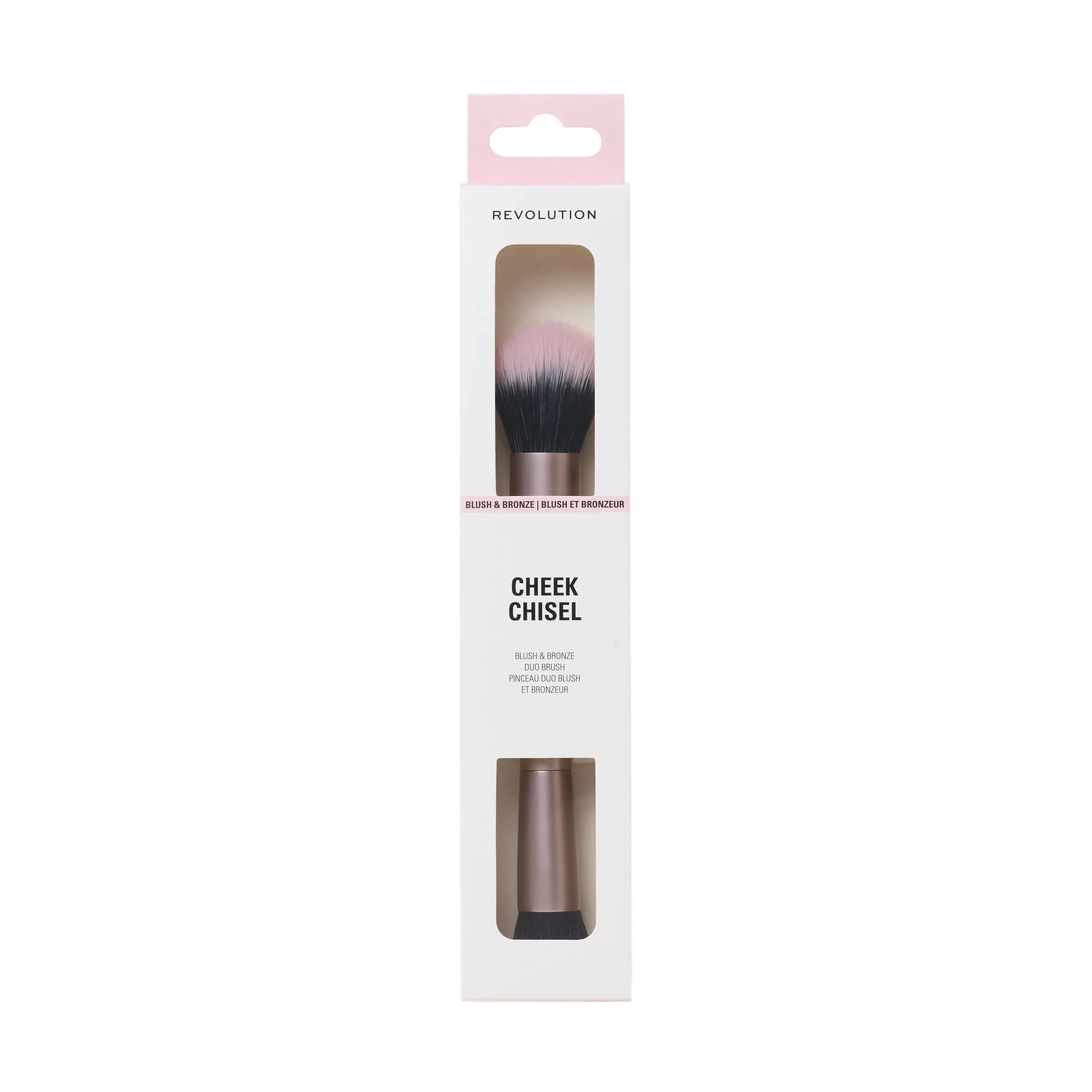 Cheek Chisel Blush & Bronze Duo Brush - Image 2