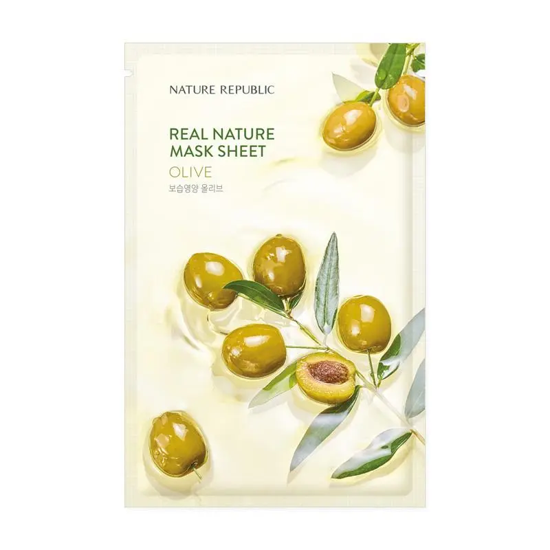 Real Nature Sheet Mask Olive
