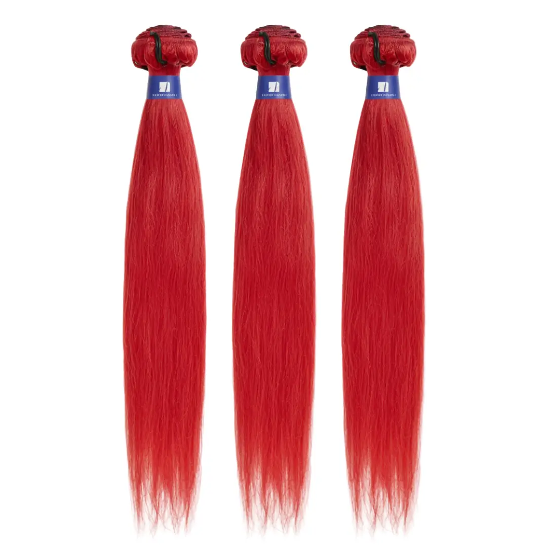 Sensationnel Pre-Stretched 24" Braiding Hair Red