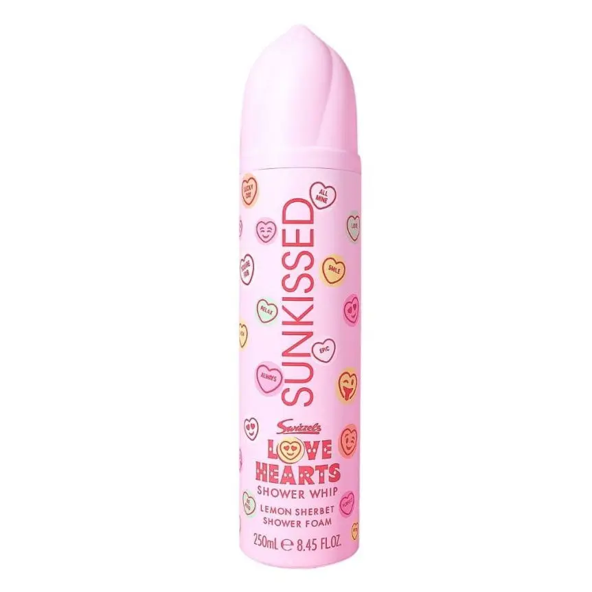 Shower Whip Love Hearts