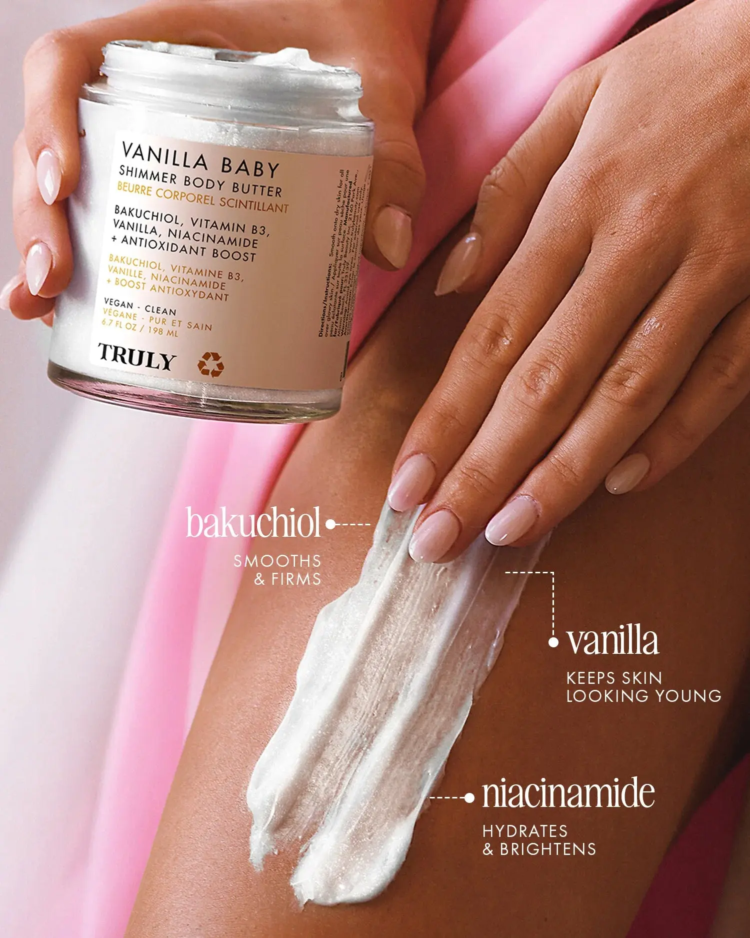 Vanilla Baby Shimmer Body Butter - Image 2